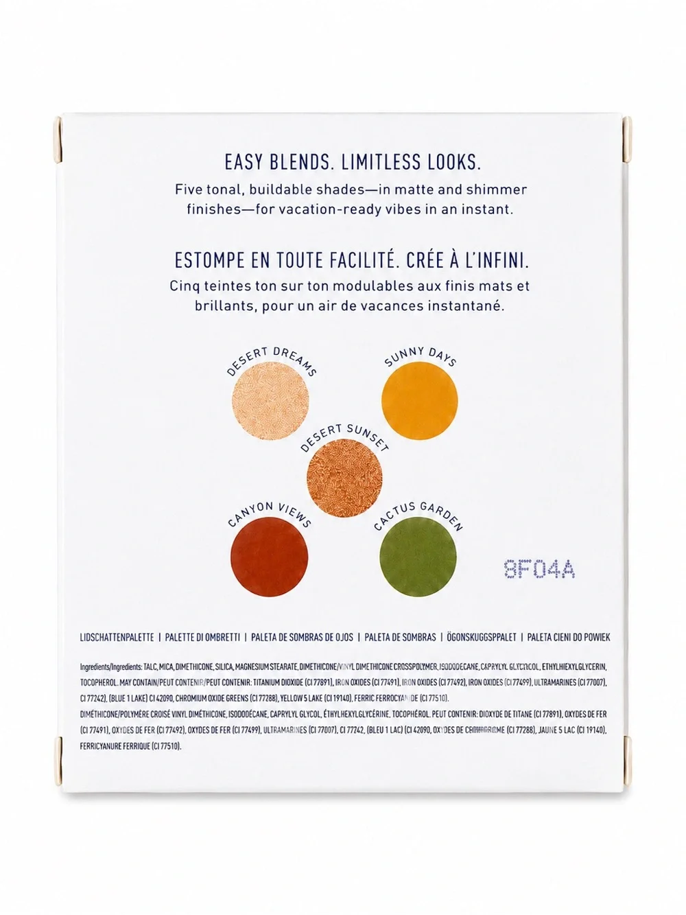 Morphe 2 Ready In 5 Eyeshadow Palette – Desert-Inspired